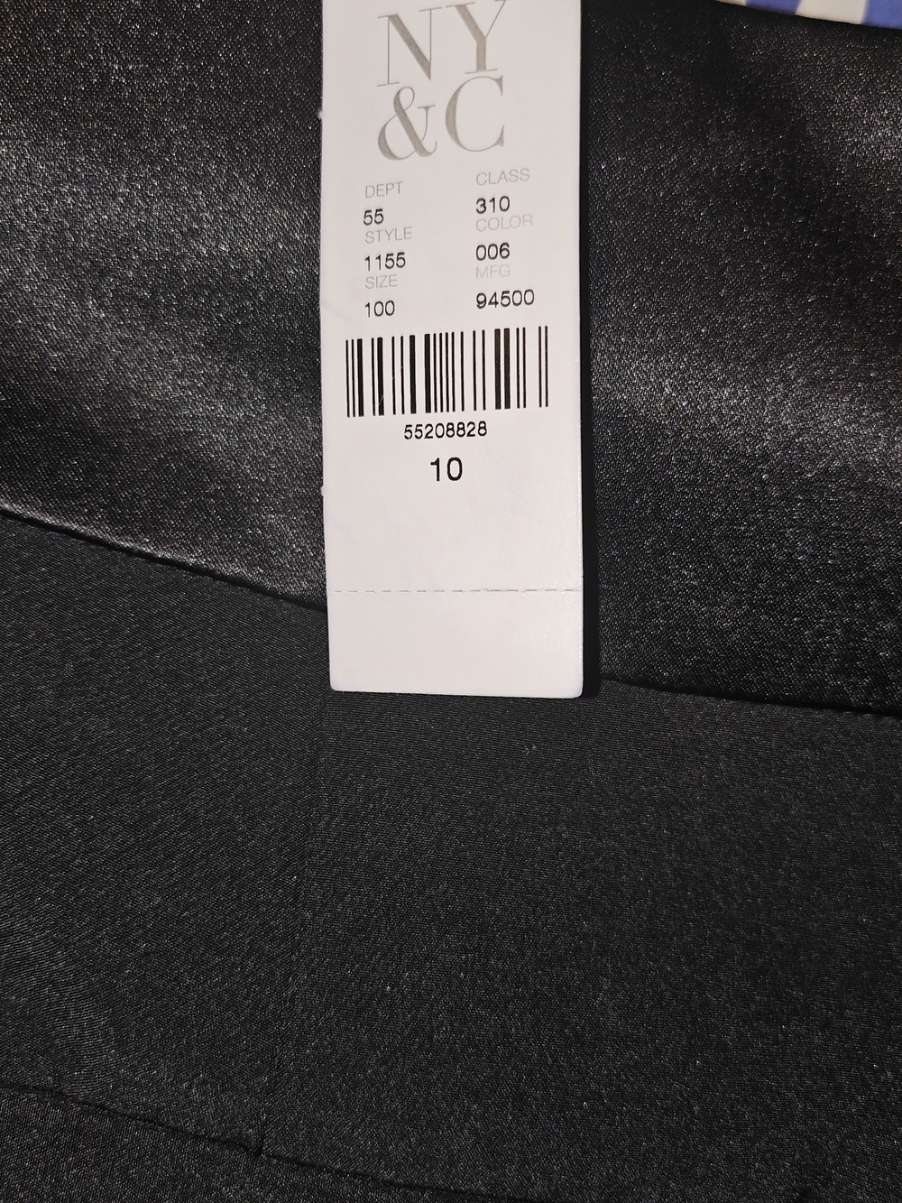 New York & Company Women's Black Pants- Classic Clean Finish